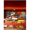 Image 2 : Metal Tool Box with Contents