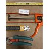 Image 2 : Cox Calking Gun, Work Gloves, Measuring tape, Olfa Knife, Level & Gardena Shears