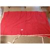 Image 1 : 1 Red Fleece Horse Blanket 80" Long x 84" Wide