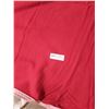 Image 2 : 1 Red Fleece Horse Blanket 80" Long x 84" Wide