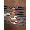 Image 3 : 8 Pairs Gardena Pruning Shears