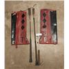 Image 1 : Pair of Leather Boot Covers & 3 Riding Crops