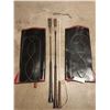 Image 4 : Pair of Leather Boot Covers & 3 Riding Crops