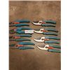 Image 1 : 8 Pairs Gardena Pruning Shears