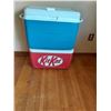 Image 1 : Coleman "Kit Kat" Cooler and 1 Rubbermaid Cooler