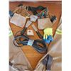 Image 4 : Stanley Tool Belt with Contents, Extension Cord, Tough Duck Overalls (Size Unknown) & More