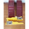 Image 1 : Pair Metal Car Ramps Good for up to 6500 lbs & Pair of Tri-Levelers