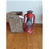 Image 1 : Vintage Lantern,  Red Dietz Crescent No. 70 & Vintage Wooden Box