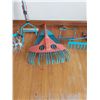 Image 3 : Assorted Gardena Gardening Tools (Plastic Rake has some Broken Teeth)