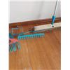 Image 4 : Assorted Gardena Gardening Tools (Plastic Rake has some Broken Teeth)