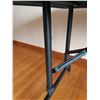 Image 3 : Plastic Topped Folding Table with Adjustable Legs 47 1/2" Long x 23 1/2" Wide, Height Adjustable