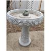 Image 1 : Concrete Bird Bath  22" Diameter x 27" High