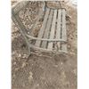 Image 4 : Decorative Iron Back and Leg Garden Bench, Needs some TLC