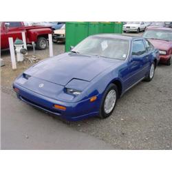 88 NISSAN 300ZX 2DR EXMT.                                             