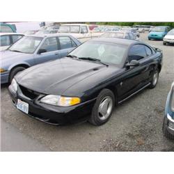 *95 FORD MUSTANG 5SPD 2DR 88,641 ACTUAL                               