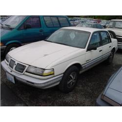 89 PONTIAC GRAND AM 4DR EXMT.                                         