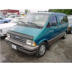 93 FORD AEROSTAR VAN EXMT.                                            