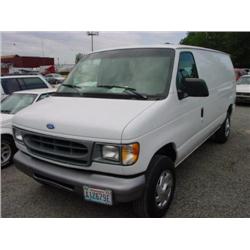 97 FORD ECONO 250 VAN 108,968 ACTUAL                                  