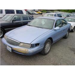 95 LINCOLN CONTINENTAL 4DR 130,026 ACTUAL                             