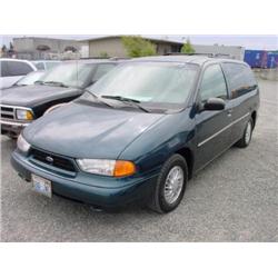 *98 FORD WINDSTAR VAN 110,193 ACTUAL                                  