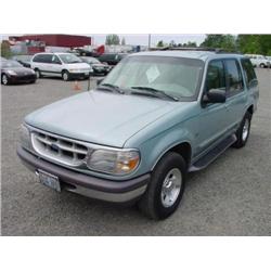 96 FORD EXPLORER 4DR SUV 141,646 ACTUAL                               