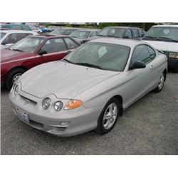 *00 HYUNDAI TIBURON 5SPD 2DR 42,067 ACTUAL                            