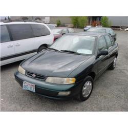 *97 KIA SPECTRUM 5SPD 4DR 99,642 ACTUAL                               