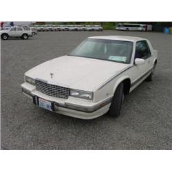 90 CADILLAC ELDORADO 2DR EXMT.                                        