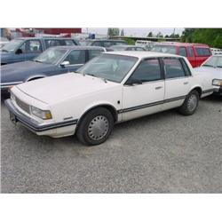 89 CHEVROLET CELEBRITY 4DR EXMT.                                      