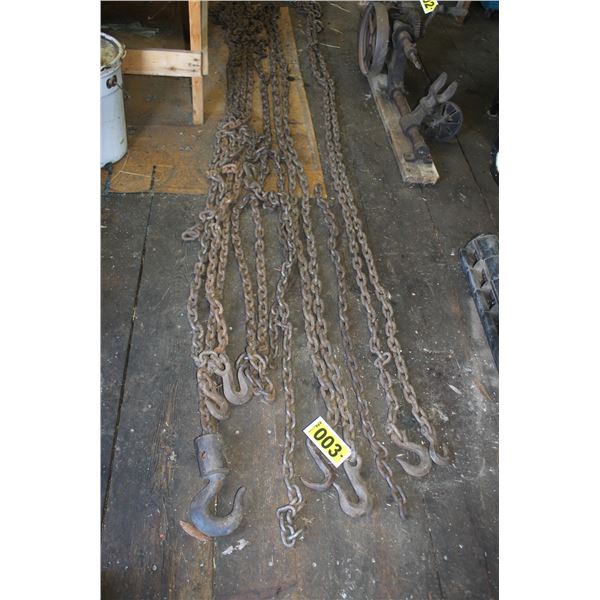 Approx. 6- Various lengths of chains