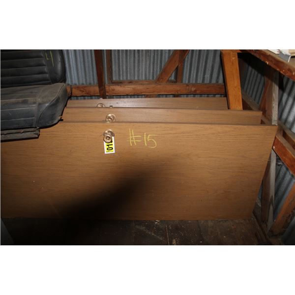 4- doors & baseboards on shelf