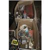 Image 1 : 3- Boxes of misc. elec., nails, screws, etc.