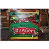 Image 1 : Approx. 4' x 4' Coraplast "Pilsner" sign
