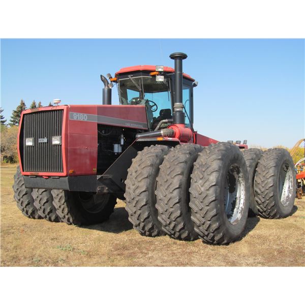 1989 Case IH 9180 Tractor, CAHR, 4wd, 20.8x42 triples, 4 hyds & return line, 375 HP. #JCB0001844, sh