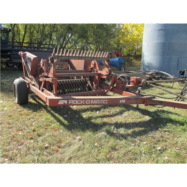 Rock-O-Matic 546 PTO 3 bat rock picker
