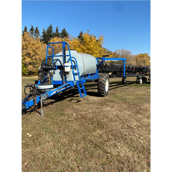 Flexicoil New Holland SF 110, SN- PNL013037, 90ft pull type field sprayer, windscreens, 800-gal poly