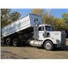 Image 1 : 1993 Kenworth t/a Grain Truck, 855 cummins , 20 ft x60inch steel box c/w Harsh twin cyl hoist, rear 