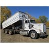 Image 6 : 1993 Kenworth t/a Grain Truck, 855 cummins , 20 ft x60inch steel box c/w Harsh twin cyl hoist, rear 