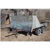 Image 1 : Utility Trailer c/w tandem axles, Approx. 7 x 12, Homemade