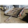 Image 1 : Single axle utility trailer, Approx. 6'-'8' c/w tilt (sold for farm use only, no #)