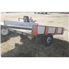 Image 3 : Single axle utility trailer, Approx. 6'-'8' c/w tilt (sold for farm use only, no #)