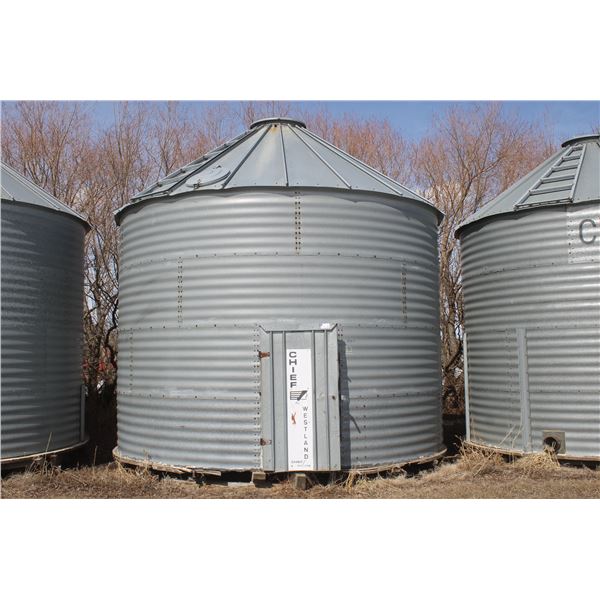 4 Ring Chief Westland  grain bin (good floor) All bins to be removed by July 1st/2023
