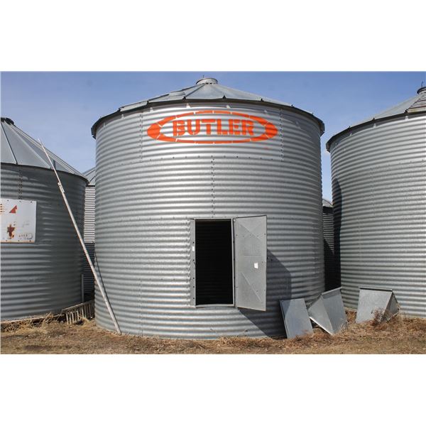 4 Ring Butler grain bin (floor is fair) All bins to be removed by July 1st/2023