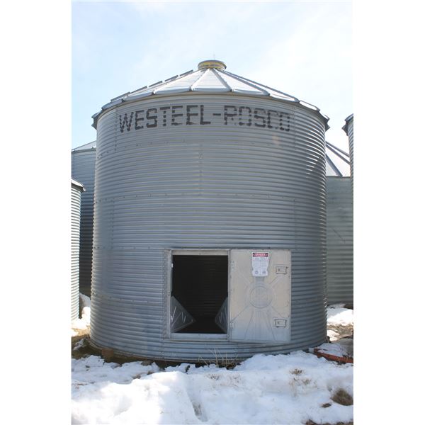 5 Ring Westeel grain bin (floor is fair) All bins to be removed by July 1st/2023