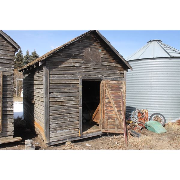 10' x 12' Wooden granary (Building to be moved by July 1st)