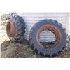 Image 1 : 2- 18.4 x 34 tires and rims
