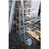 Image 2 : Gray shelving, showcase racking