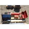 Image 1 : Craftsman tool box, emergency flare kits, misc. sockets & tools in gray box