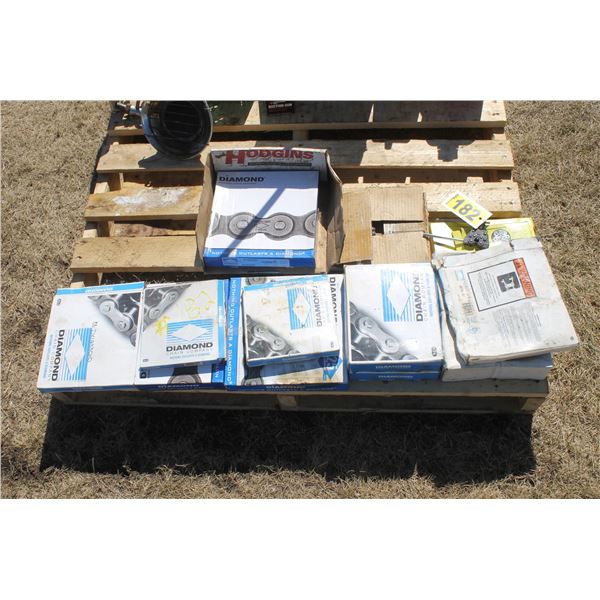 Various new roller chain and 2- chain breakers