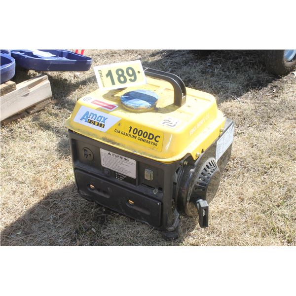 Amax gas generator 1000 (not running)